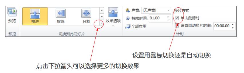 幻燈片切換 幻燈片切換