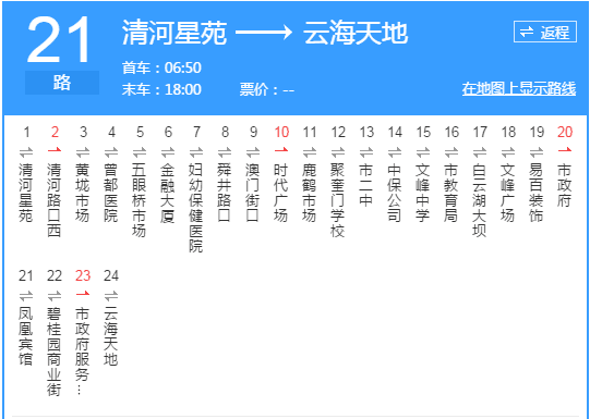 隨州市2018秋季教師資格認定現場確認點乘車路線圖