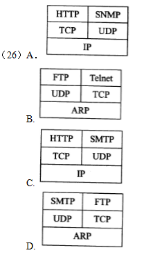 2018下半年網絡管理員上午真題（三）
